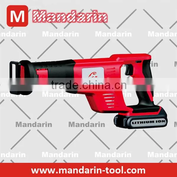 Cordless reciprocating saw powerful 14.4V/18V machine