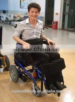 electric stand up wheelchair power lift up seat wheelchiar with lamp