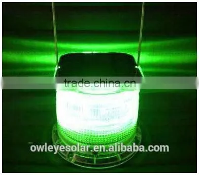 Solar-power navigation light,Solar powered led marine lights