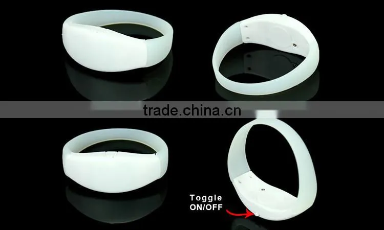 New Products Factory Price Remote Controlled Led Bracelet