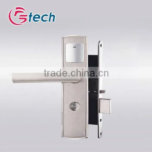 Card door locks ,five- stars hotel card door lock,hotel m1 card reader door lock