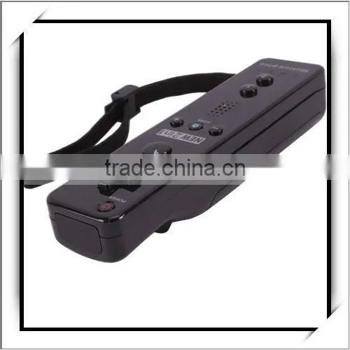 Built in Motion Plus Black Remote Controller for Wii -V00594
