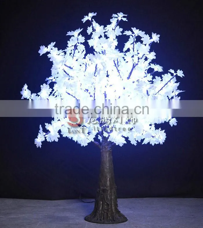 Zhongshan longteng White artifical led maple tree light