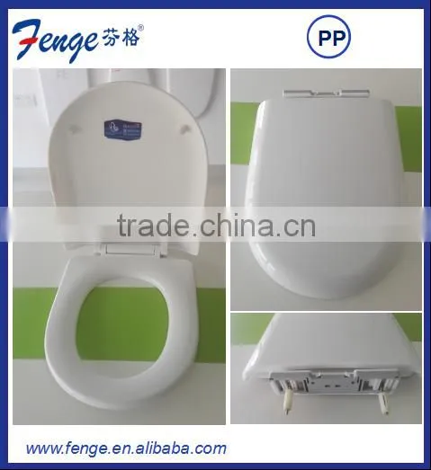 India Type Ceramic Soft Closed Toilet WC Seat Cover Manufacturer