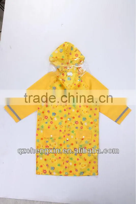 wholesale child waterproof rubber poncho