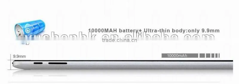 V99 Retina display 9.7 inch android tablet MID 2048x1536 Pixels IPS Screen Dual Core Bluetooth 10000mAh battery 09