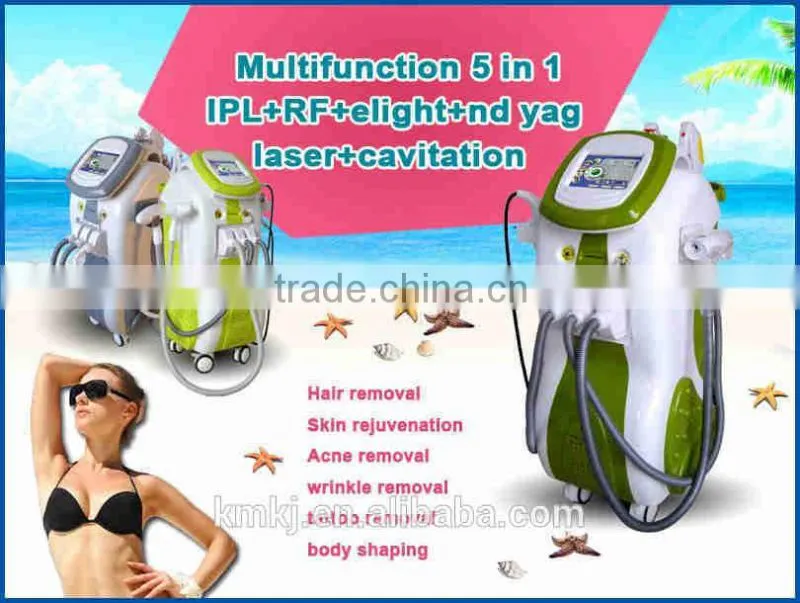 Highest performance 4s ipl rf elight nd yag laser cavitation