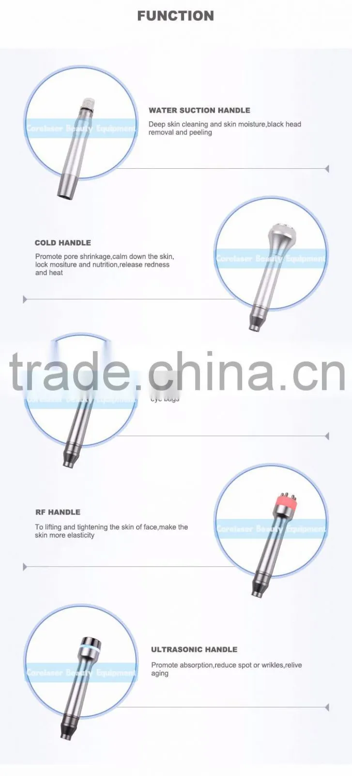 2016 lastest Portable diamond peel machine / facial cleaning machine