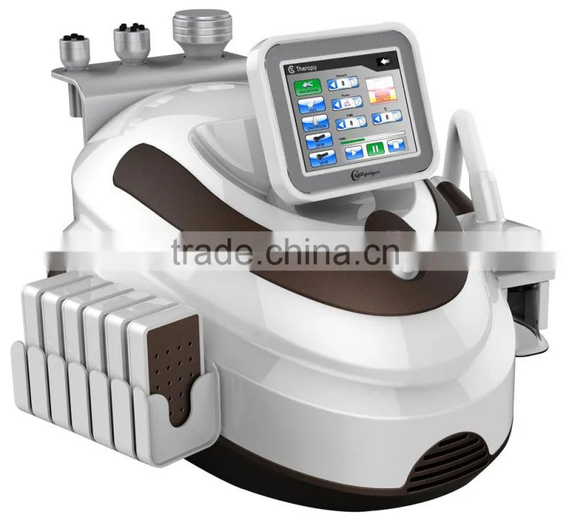 Satisfactory effect from customer feedbacks,Multifunctional vacuum lipo laser cryolipolysis rf cavitation 5 in 1