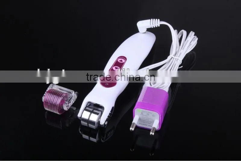 2013 new arrived metal microneedle roller,540 needles hair loss treatment derma roller