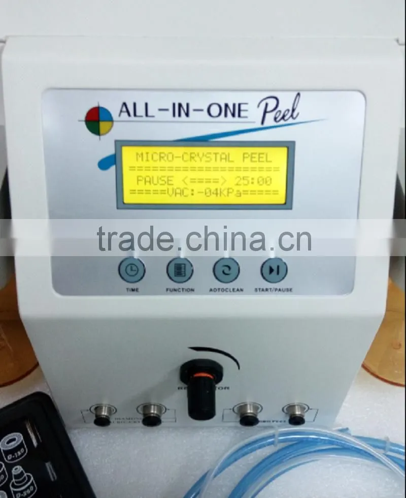 Multifunctional 4 in 1 Crystal diamond dermabrasion jet peel beauty machine water oxygen