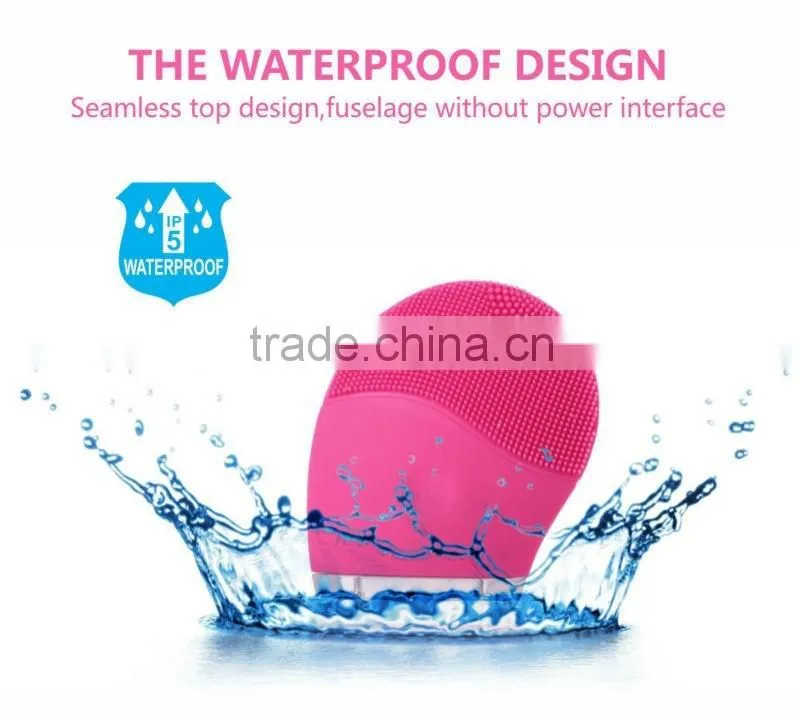 With Facial Massage Function Vibration Deep Cleansing Brush