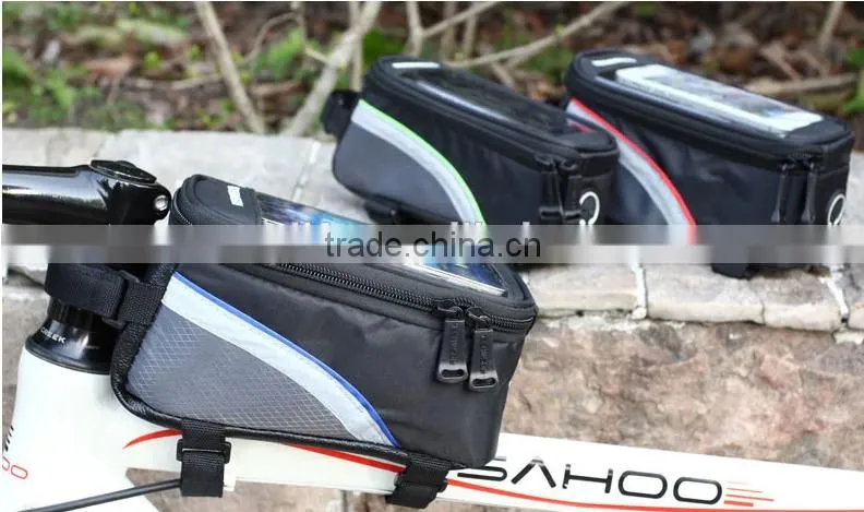 Bicycle Waterproof Smartphone Bag Bike Handlebar Phone Bag Touchscreen bag
