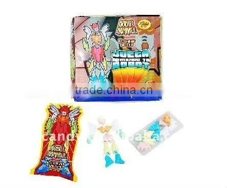2013 new arrival dextrose candy with Jigsaw toy