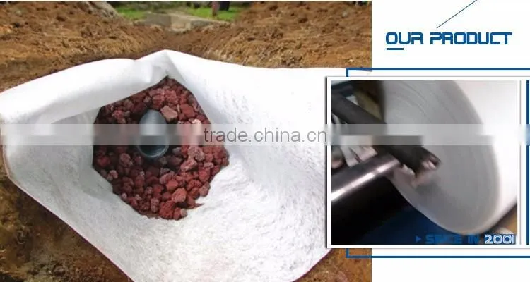 China geotextile fabric suppliers for non wove geotextile bag