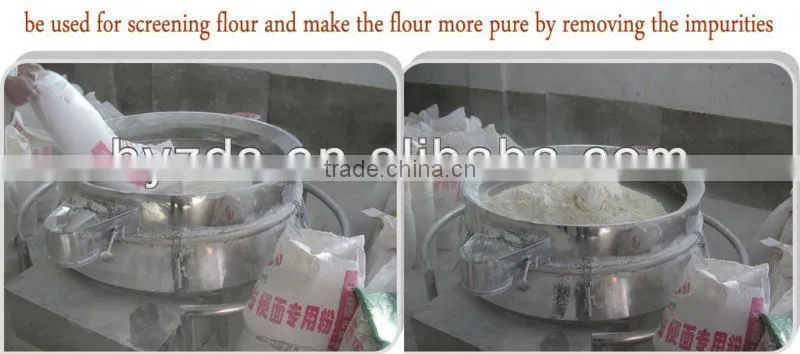 direct discharge type vibrating screen