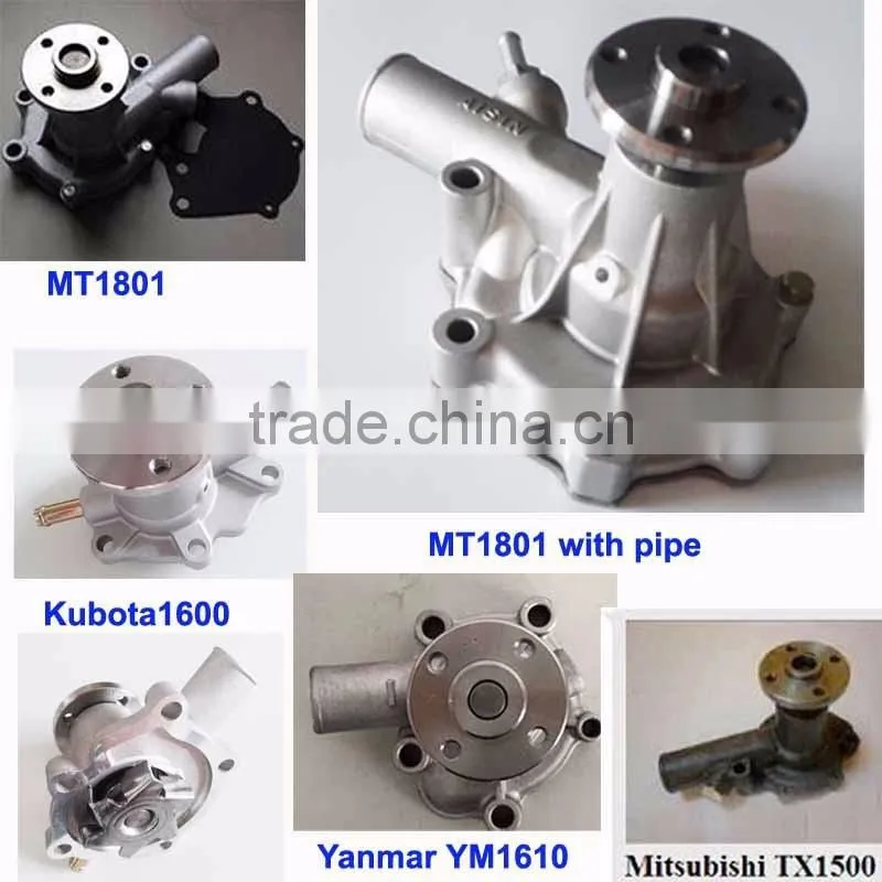 Tractor parts factory water pressure pump for YM1610
