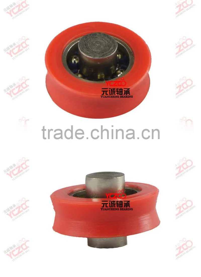 Good quality v groove sliding window roller/wheels