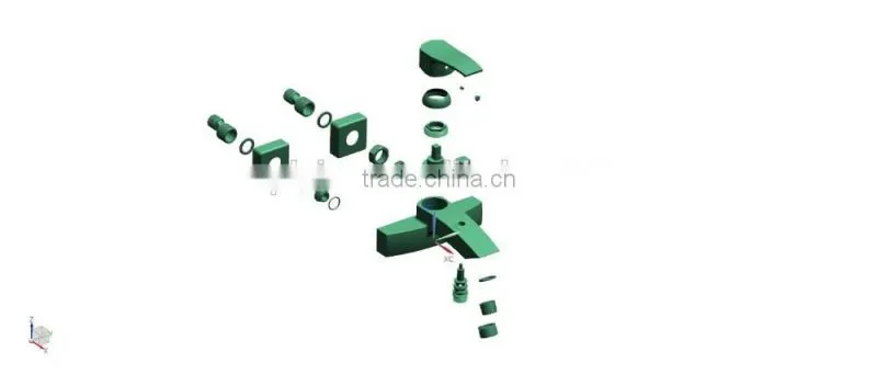 Chrome Plating Single Level Bath and Shower Mixer