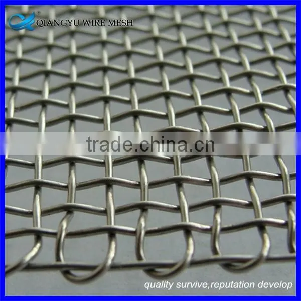 mining sieving crimped wire mesh for stone crusher screen factory