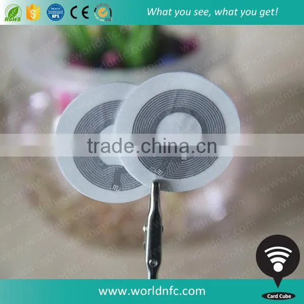 NTAG213 Aluminium Antenna NFC Sticker Tag for Archive Management