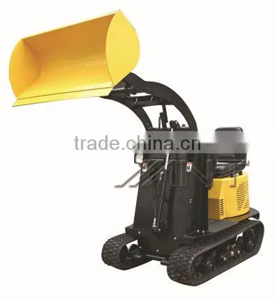 BY135 new product crawler mini front loader dump truck car with CE