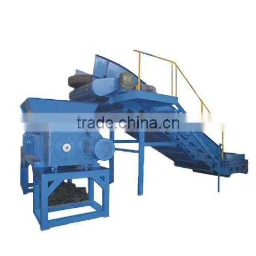 Tire shredder twin shaft shredder Guangzhou Shredder for sale