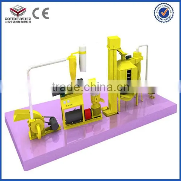 Small Scale Feed Processing Machines Animal Feed Production Line/Animal Feed Plant/Animal Feed Pellet Making Line