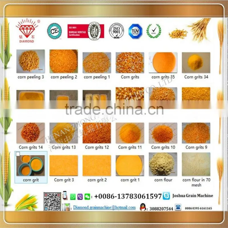 50T/D corn flour mill, flour milling machine, used flour mill machines