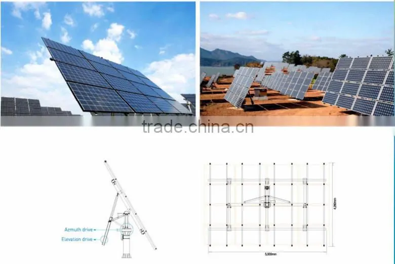 2-Axis Solar Tracker(4Kw)