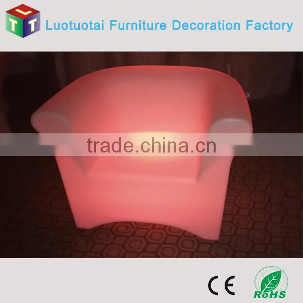 RGB rechargeable led bar chair/led sofa/led outdoor furniture LTT-SA02