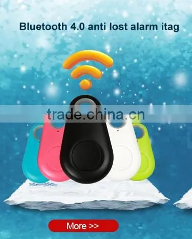 2016 Itag Anti Lost Alarm Bluetooth 4.0 Key Finder For Pets Wallets Kids Gift With Bluetooth Remote Shutter for Mobile phone