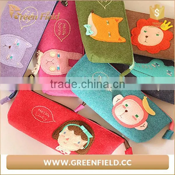 unusual Felt/lovely pen holder pencil cases