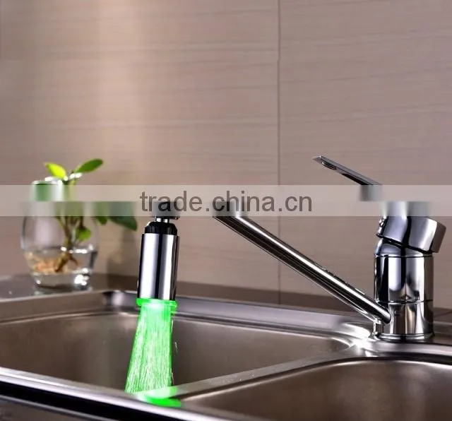 Innovative Glow Temperature Sensor LED Water Stream Temperature Control Faucet Tap 3 Colors