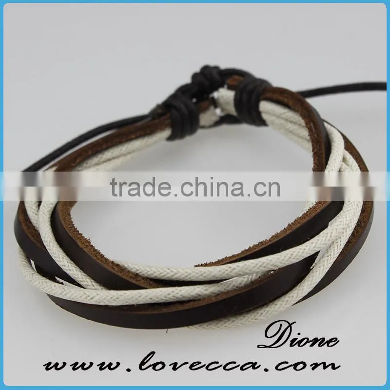 New Arrival Adjustable Creative Personalized suede leather bracelet