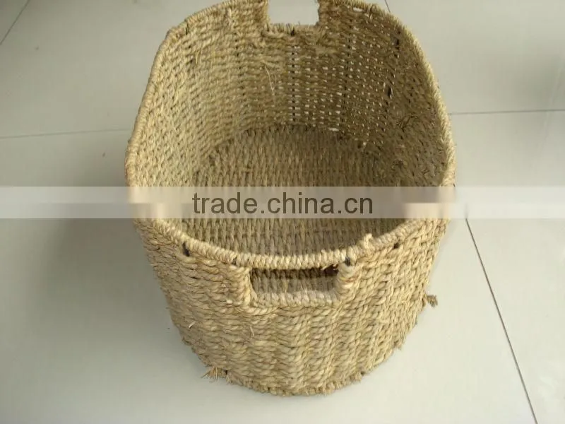 homes storage Handwoven Medium Tapered basket weaving