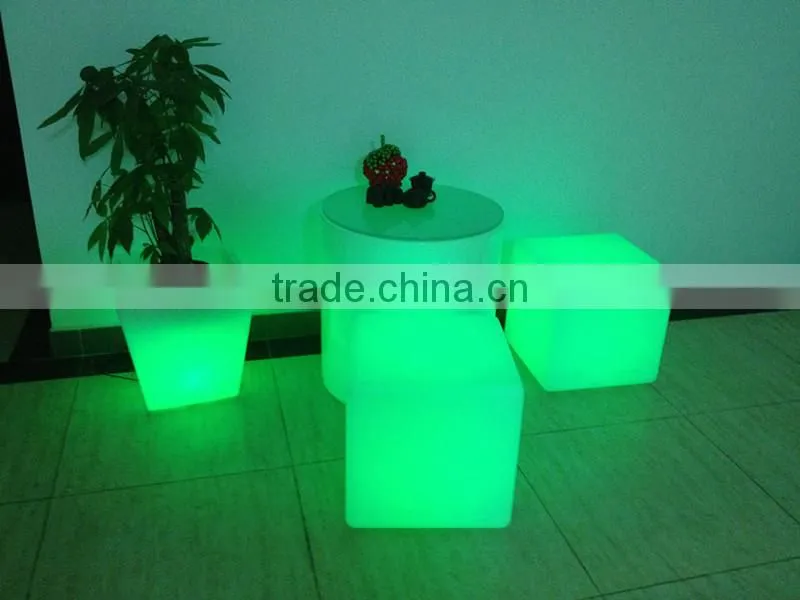 led furniture led light waterproof bar stool led stools