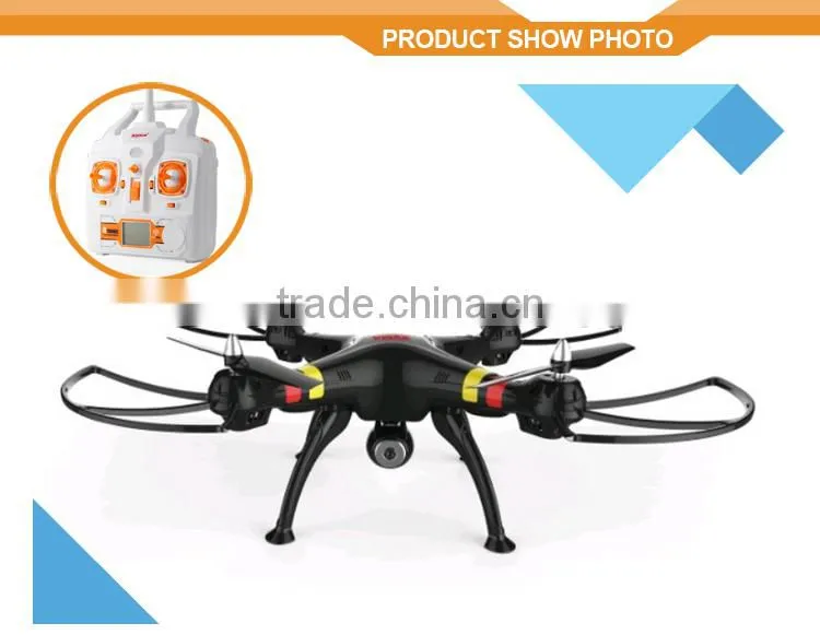 Syma X8W big quadcopter 2.4ghz multicopter 4-axle gyro drone uav rtf ufo with 0.2mp hd camera VS Syma x5c