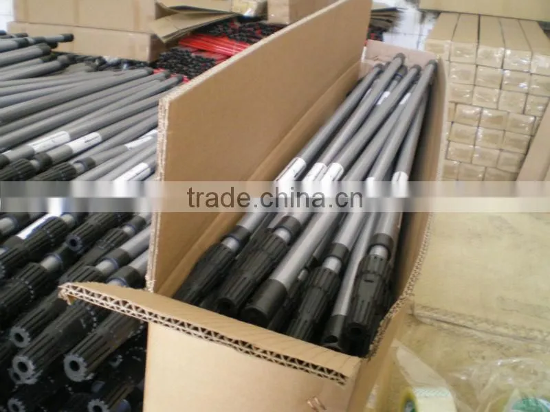 multi-sections aluminum telescopic extension pole