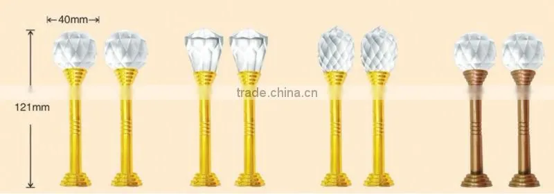 2016 competitive price crystal curtain hook