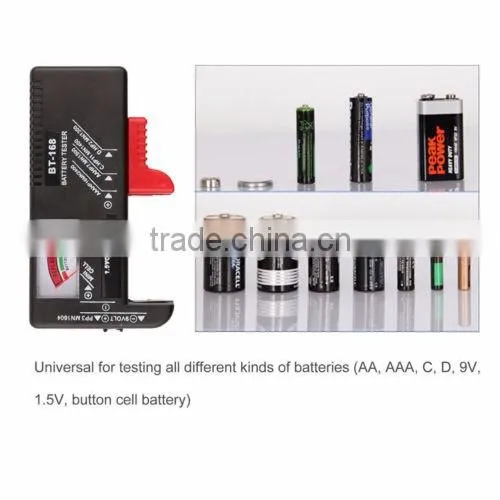Cheap BT-168D 1.5V 9V Button Cell Rechargeable New AAA AA C D Battery Tester