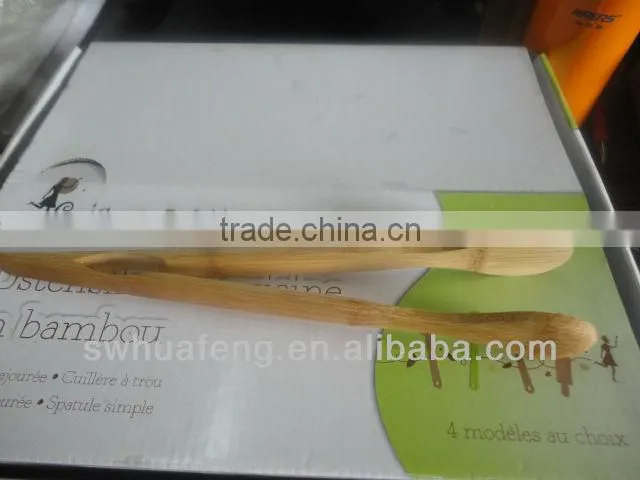 2016 Fashion bamboo bread tong