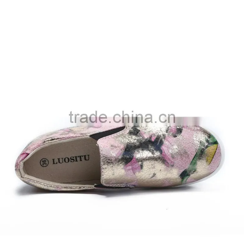 brand together loafer shoes casual fashion for women, made in jinjiang factory adults fashion women casual shoes sample for girl