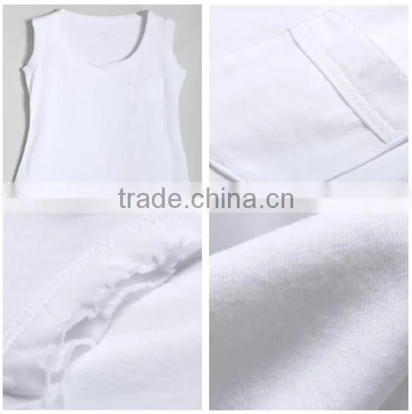 Wholesale plain style 100% cotton fashion slim fitted wholesale womens tank top