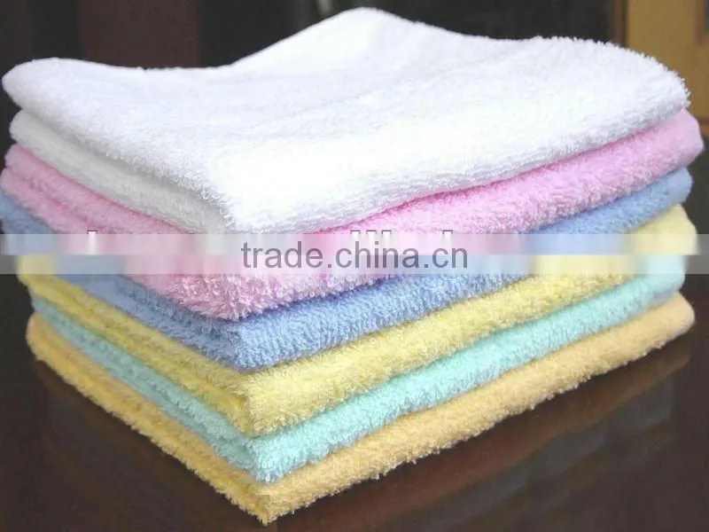 Fine fibers cotton face towel