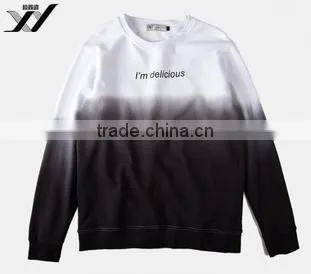 customized high quality hoodies in two colors