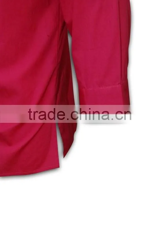Woman Middle Blouses Tatting Decent Shirt workwear breathful women uniform shirt