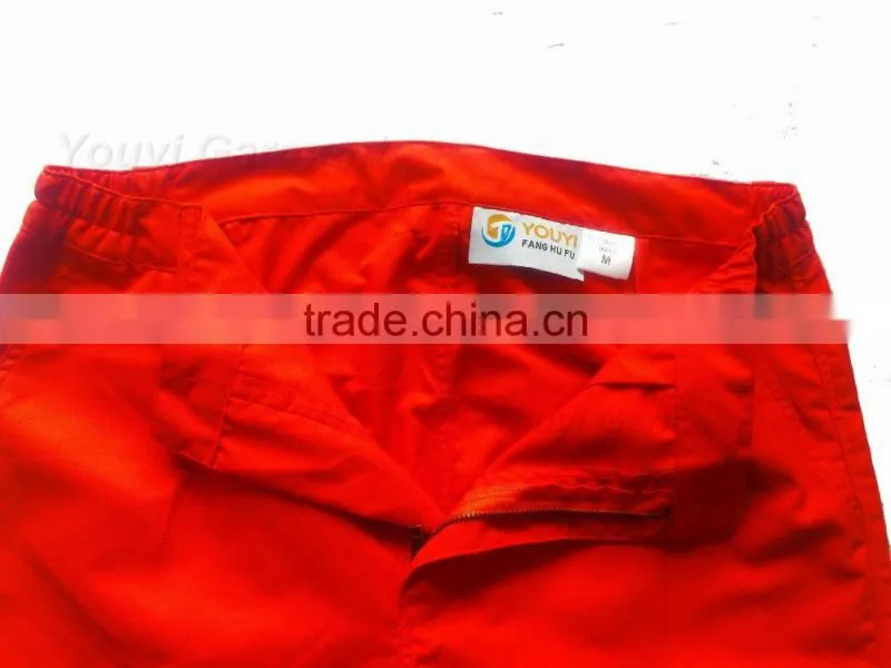 promotional EN1162 fire safety uniform