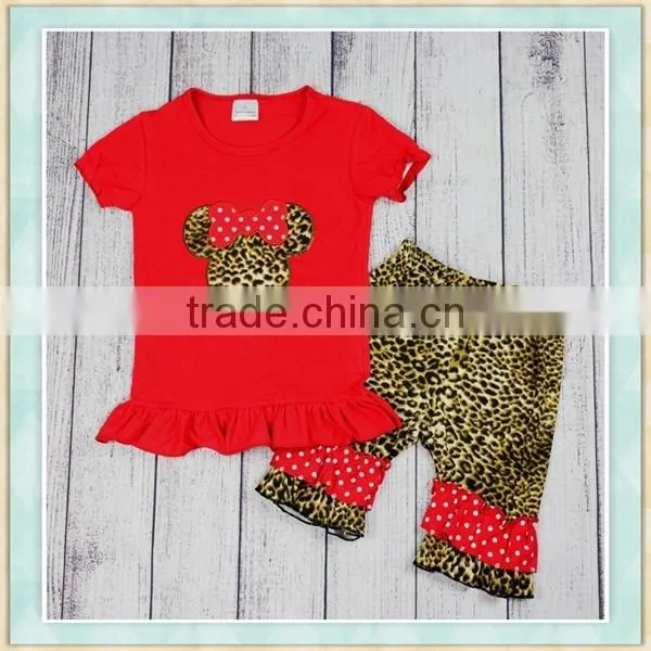 2017 baby girl christmas outfit wholsale clothes fashion nova baby girl outfit