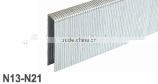N13-N21 galvanized staple in furniture